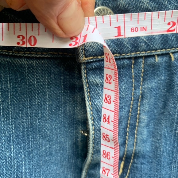 Bongo Brand Stretch Denim Jean Skirt Size 7/8 - Picture 9 of 11